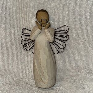 WILLOW TREE “Bright Star” Female Angel Figurine Holding Star